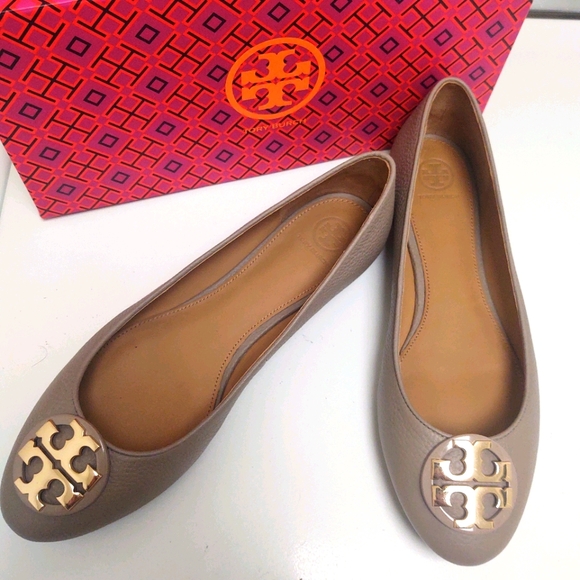 Tory Burch Shoes - Tory Burch ballet flat gray size 10 BNWT